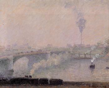 卡米耶 畢沙羅 Rouen, Fog Effect 卡米耶 畢沙羅 Rouen, Fog Effect
